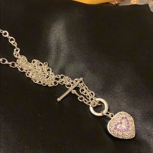 NWOT! Gorgeous heart necklace